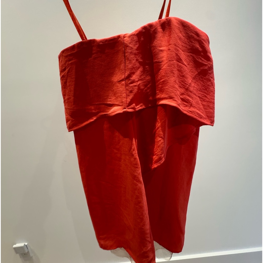 BCBG strapless dress - needs iron but in perfect condition!